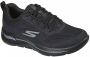 Skechers Go Walk Arch Fit Motion Breeze 124404 BBK Vrouwen Zwart Sneakers - Thumbnail 2