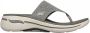 Skechers Comfortabele Arch Fit Flip Flops Gray Dames - Thumbnail 2
