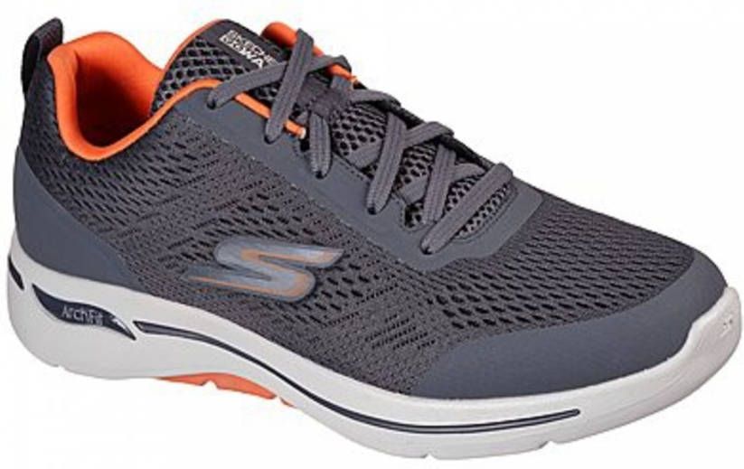 Skechers GO Walk Arch FIT Sneakers Grijs Heren