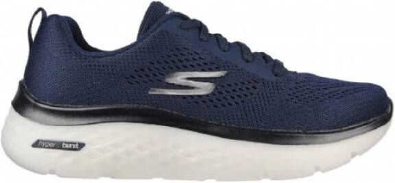 Skechers GO WALK HYPER BURST SPACE INS Womens Navy White - Foto 2