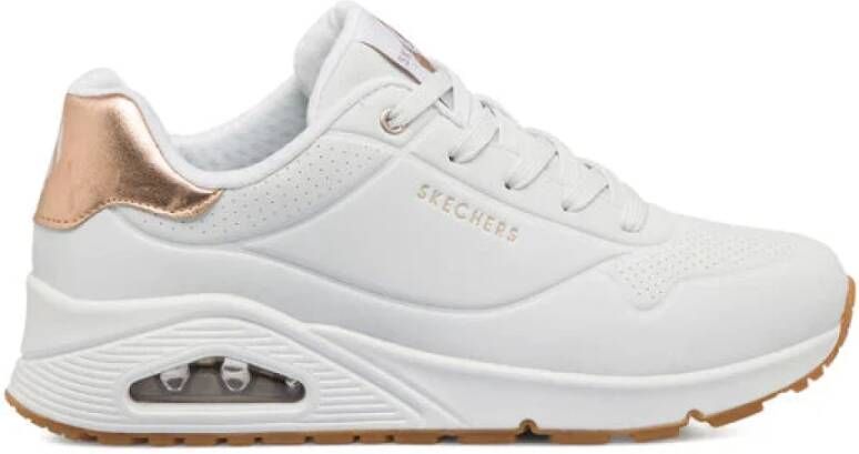 Skechers Sneakers UNO GOLDEN AIR Vrijetijdsschoen lage schoen veterschoen met metallic inzet - Foto 6