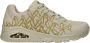 Skechers Sneakers UNO-GOLDEN HEART Vrijetijdsschoen veterschoen met gouden mylar borduursels - Thumbnail 29