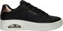 Skechers Sneakers UNO GOLDEN AIR Vrijetijdsschoen lage schoen veterschoen met metallic inzet - Thumbnail 3