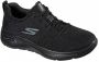 Skechers 124403 Go Walk Arch Fit Unify Black Lage sneakers - Thumbnail 3