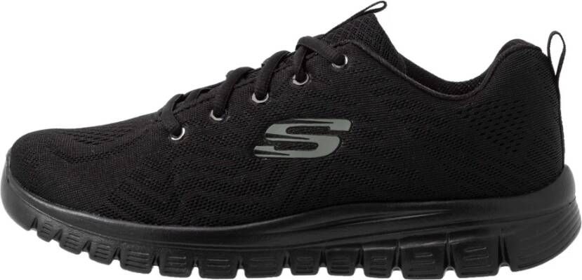 Skechers Graceful-Get Connect Sneakers Black Dames