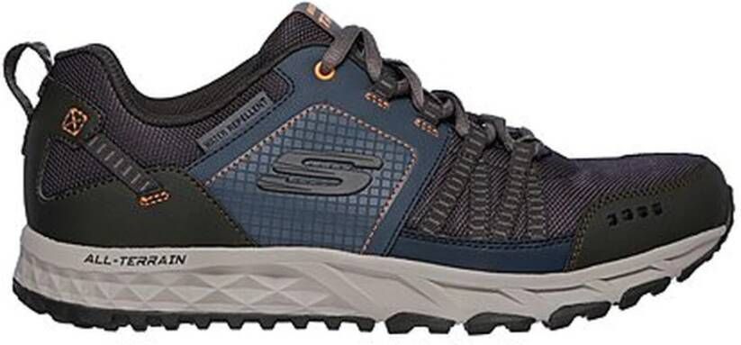 Skechers Herenschoenen voor wandelen Escape Plan 51591 Vor Gray Grijs Heren