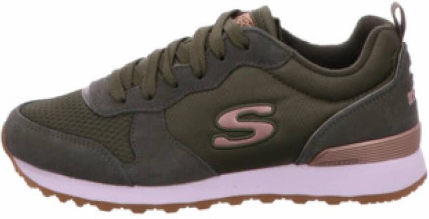 Skechers Sneakers GoldN Gurl Vrijetijdsschoen halfschoen veterschoen met air-cooled memory foam - Foto 5