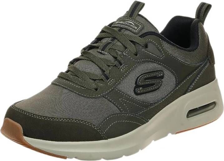 Skechers Groene Sneakers voor Heren Groen Heren