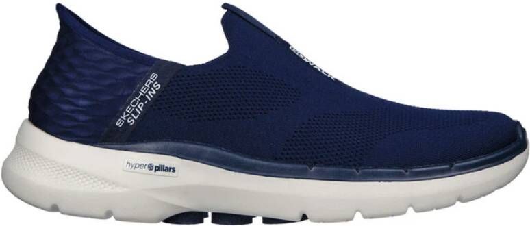 Skechers Hands Free Slip-ins : GO Walk 6 Easy On Blue Heren
