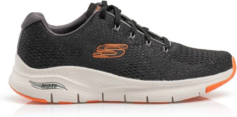 Skechers Heren Arch Fit Sneakers Black Heren