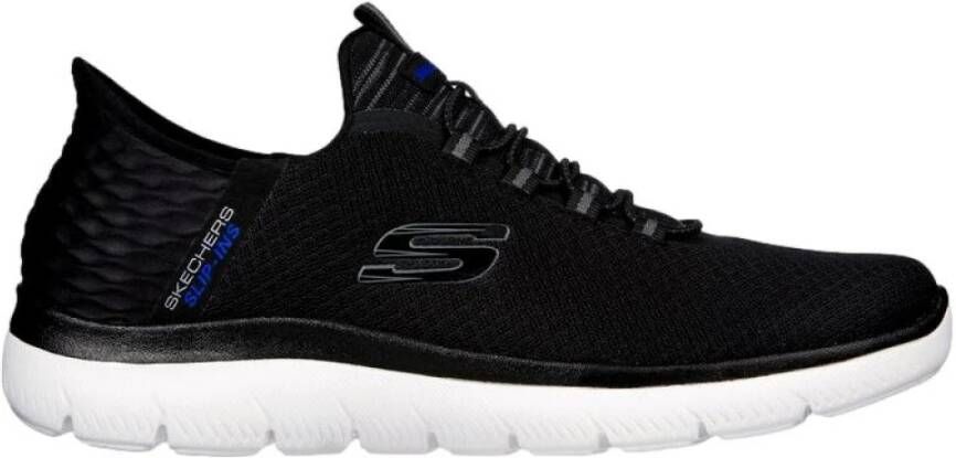 Skechers Heren High Range Instappers Black Heren