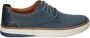 Skechers Hyland Ratner VEGAN Veterschoen Heren Blauw - Thumbnail 1