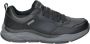 Skechers Relaxed Fit Benago Sportschoen Zwart Heren - Thumbnail 5