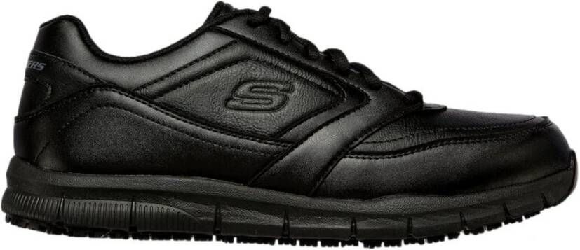 Skechers Textiel Sneakers Stijlvol en Hoogwaardig Zwart
