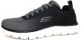 Skechers Track heren sneakers Zwart Maat Extra comfort Memory Foam41 - Thumbnail 4