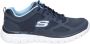 Skechers Burns Agoura Blauw Hardloopschoenen voor heren - Thumbnail 1
