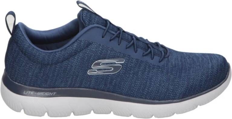 Skechers Heren Sportieve Sneakers Blue Heren