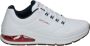 Skechers Sneakers UNO 2 in monochrome look vrijetijdsschoen lage schoen veterschoen - Thumbnail 12