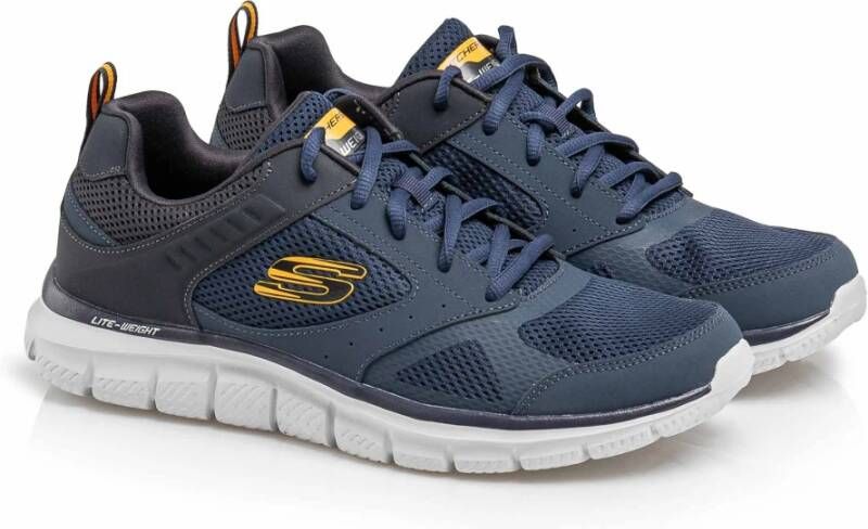 Skechers Heren Track-Syntac Sneakers Blue Heren