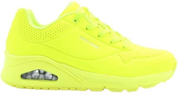 Skechers Stijlvolle Sneakers voor Modebewuste Vrouwen Yellow Dames