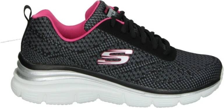 Skechers Track Zwart Hardloopschoenen voor