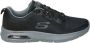 Skechers Heren Sportschoenen Air Cooled Memory Foam Black Heren - Thumbnail 1