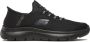 Skechers Slip-on sneakers SUMMITS-HIGH RANGE Slipper vrijetijdsschoen lage schoen in vegan uitvoering - Thumbnail 2