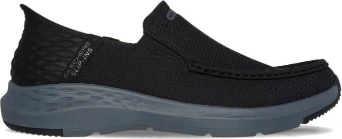 Skechers Instap Sneaker met Heel Pillow™ Black Heren