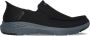 Skechers Instap Sneaker met Heel Pillow™ Black Heren - Thumbnail 1