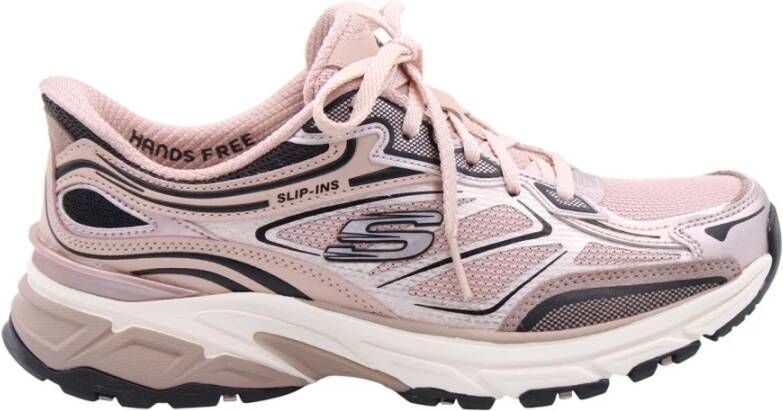 Skechers Slip-on sneakers STAMINA SPORT Retro sneaker veterschoen met metallic accenten - Foto 3