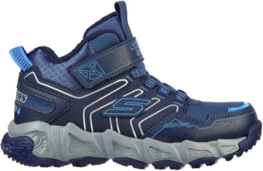 Skechers VELOCITREK COMBEX Kinder Sneakers Blauw Unisex Model 406422L-NVBL - Foto 2