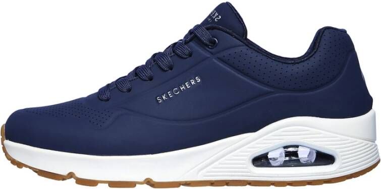 Skechers Klassieke Air-Cushioned Jogger Sneaker Blue Heren