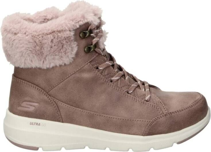 Skechers Laarzen glaciale ultra gezellige 144178-mve Roze Dames