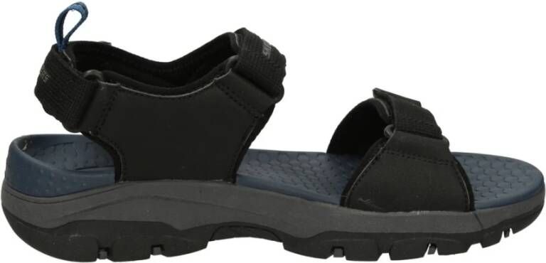 Skechers Lage Sandalen Black Heren