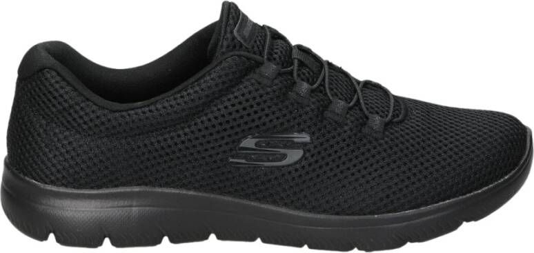 Skechers Lage Top Sneakers Zwart Dames