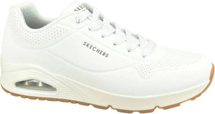 Skechers Lichtgewicht hardloopschoenen voor heren White Heren