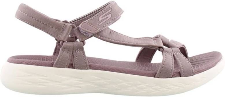 Skechers Lichtgewicht wandelsandaal Pink Dames