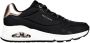 Skechers Slip-on sneakers UNO SHIMMER AWAY Slipper vrijetijdsschoen plateau sneaker met modieuze sleehak - Thumbnail 1