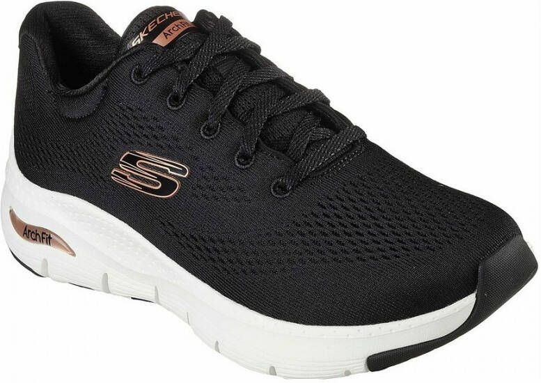 Skechers Arch Fit-Big Appeal 149057-BKRG Vrouwen Zwart Sneakers - Foto 8