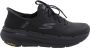 Skechers Slip-ins Max Cushioning Premier 2.0 Heren Veterschoenen Zwart - Thumbnail 1