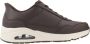 Skechers Uno-Banksia Luxe Heren Sneakers Bruin - Thumbnail 2