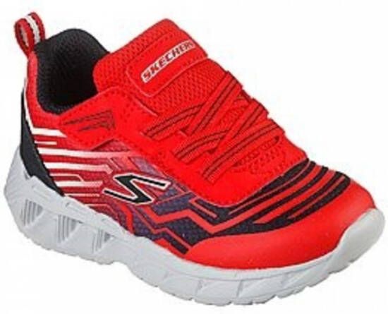 Skechers Magna Lights Maver Sneakers Rood Heren