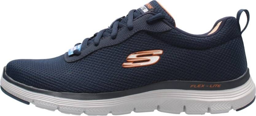 Skechers Master Plan Training Sneaker Blue Heren