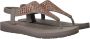 Skechers Sandalen MEDITATION-ROCKSTAR zomerschoen sandaal bandjessandaal met glittersteentjes - Thumbnail 2
