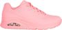 Skechers Memory Foam Wandelschoen Pink Dames - Thumbnail 12