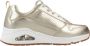Skechers Sneakers Uno Metallixs Wedge sneakers plateausneakers veterschoenen met Skech-Air - Thumbnail 2