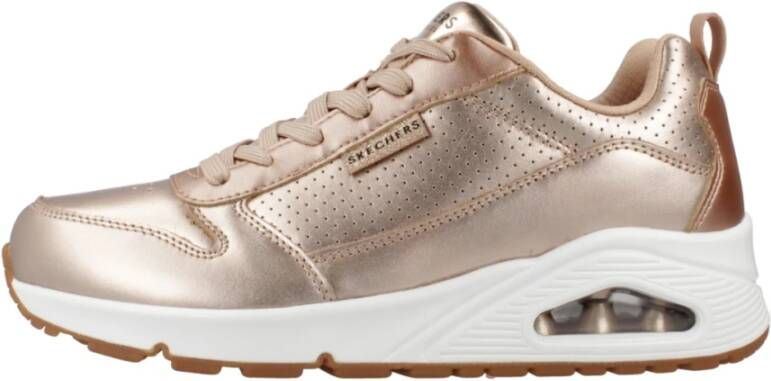 Skechers -Dames -Sneaker- Uno-Metallixs- Rosegold-177109 RSGD - Foto 2