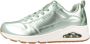 Skechers Sneakers Uno Metallixs sleesneaker plateausneaker veterschoen lage schoen in metallic-look - Thumbnail 2