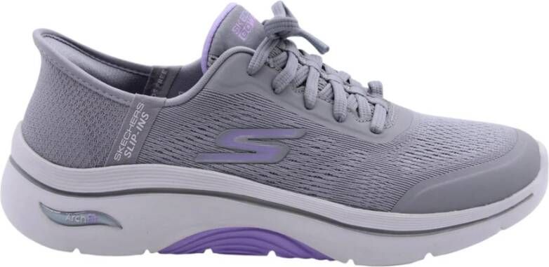 Skechers Hands Free Slip-Ins Go Walk Arch Fit 2.0 dames instapschoen Grijs - Foto 3