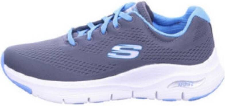 Skechers Moderne Blauwe Sneaker voor Vrouwen